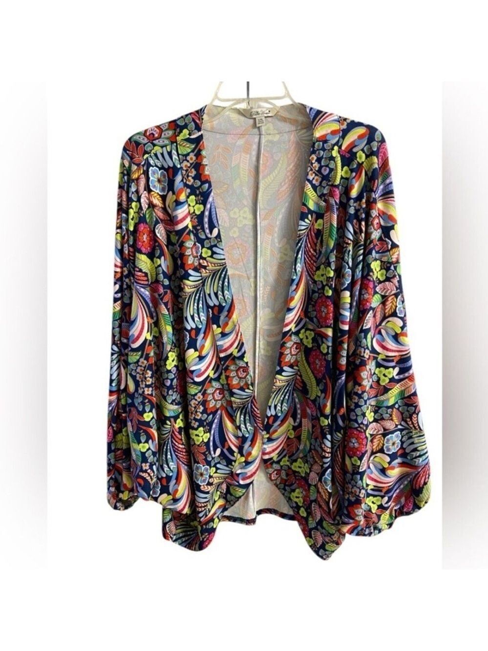 The Pioneer Woman Colorful Floral Cardigan kimono L/XL